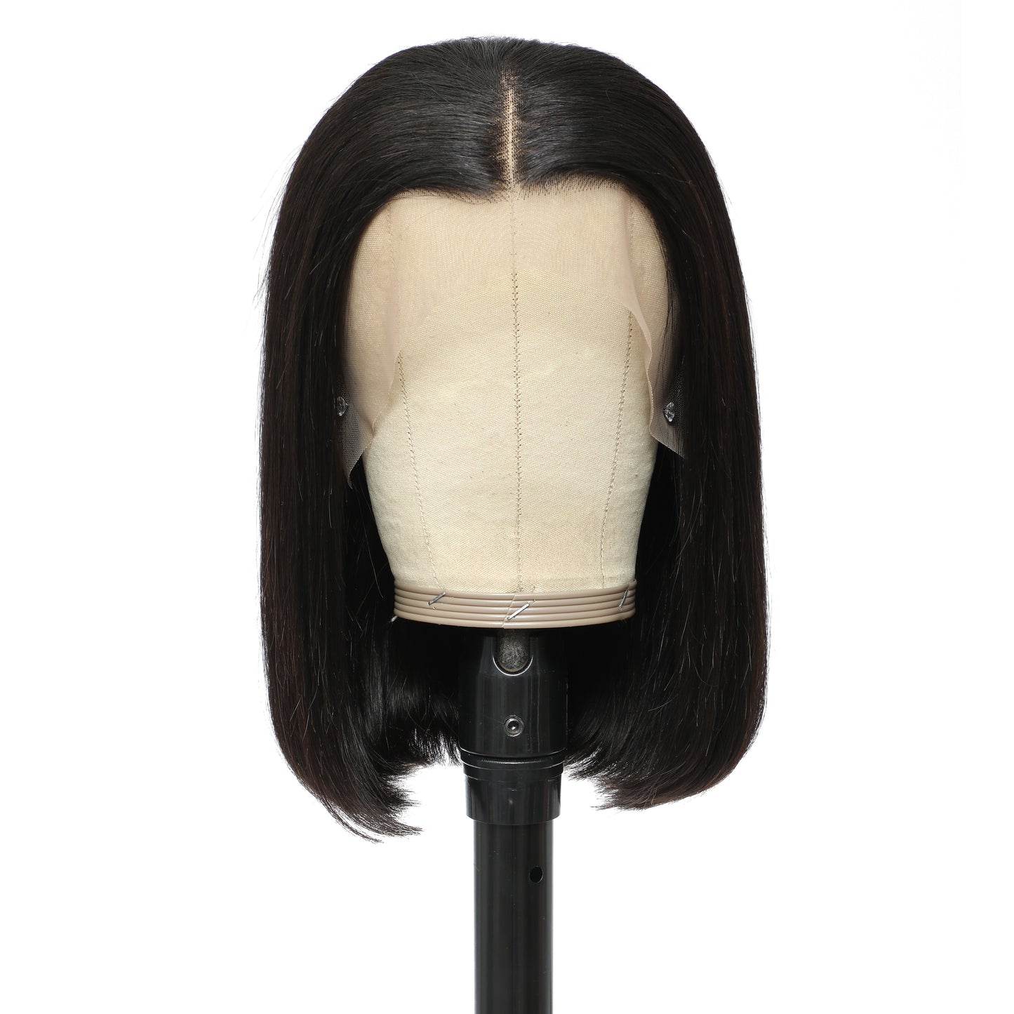 Straight Human Hair Lace Wig for Women Natural Color