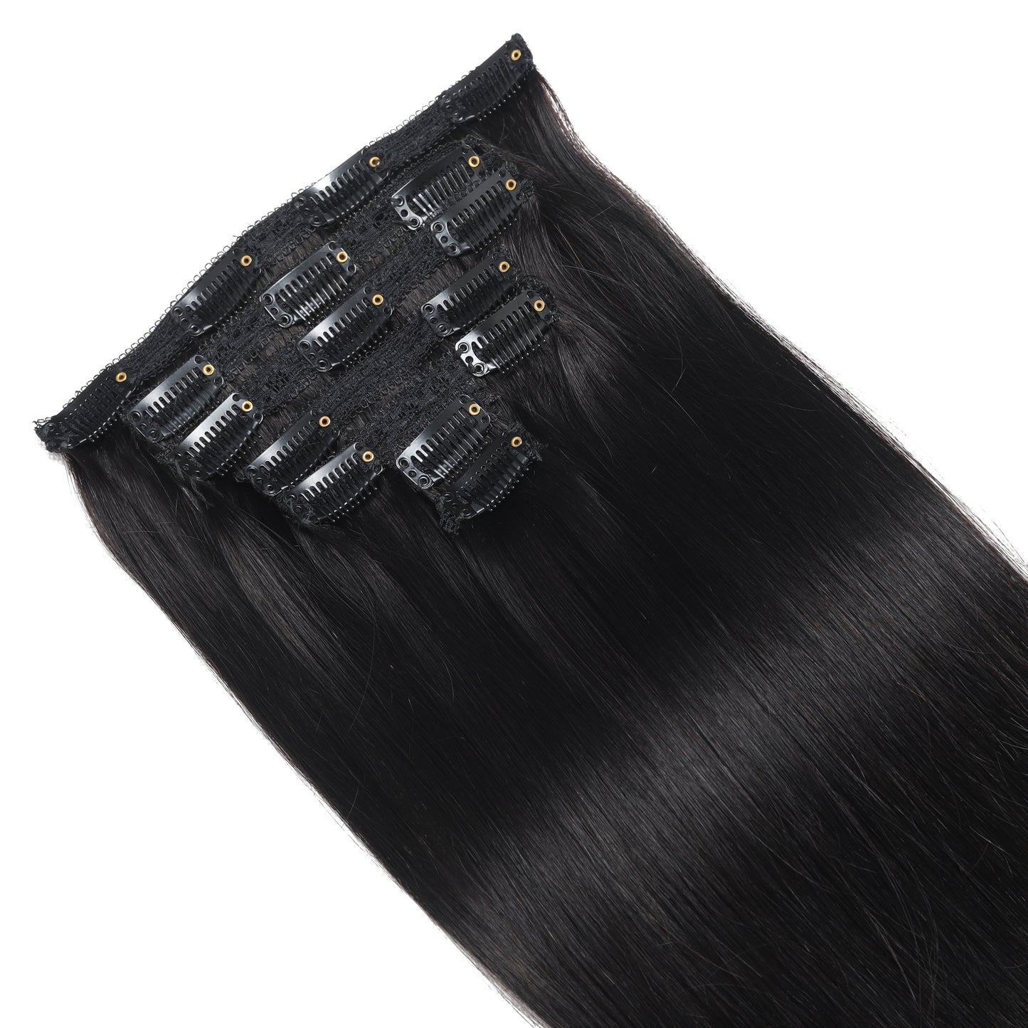Clip in Hair Extensions Real Human Hair For Women