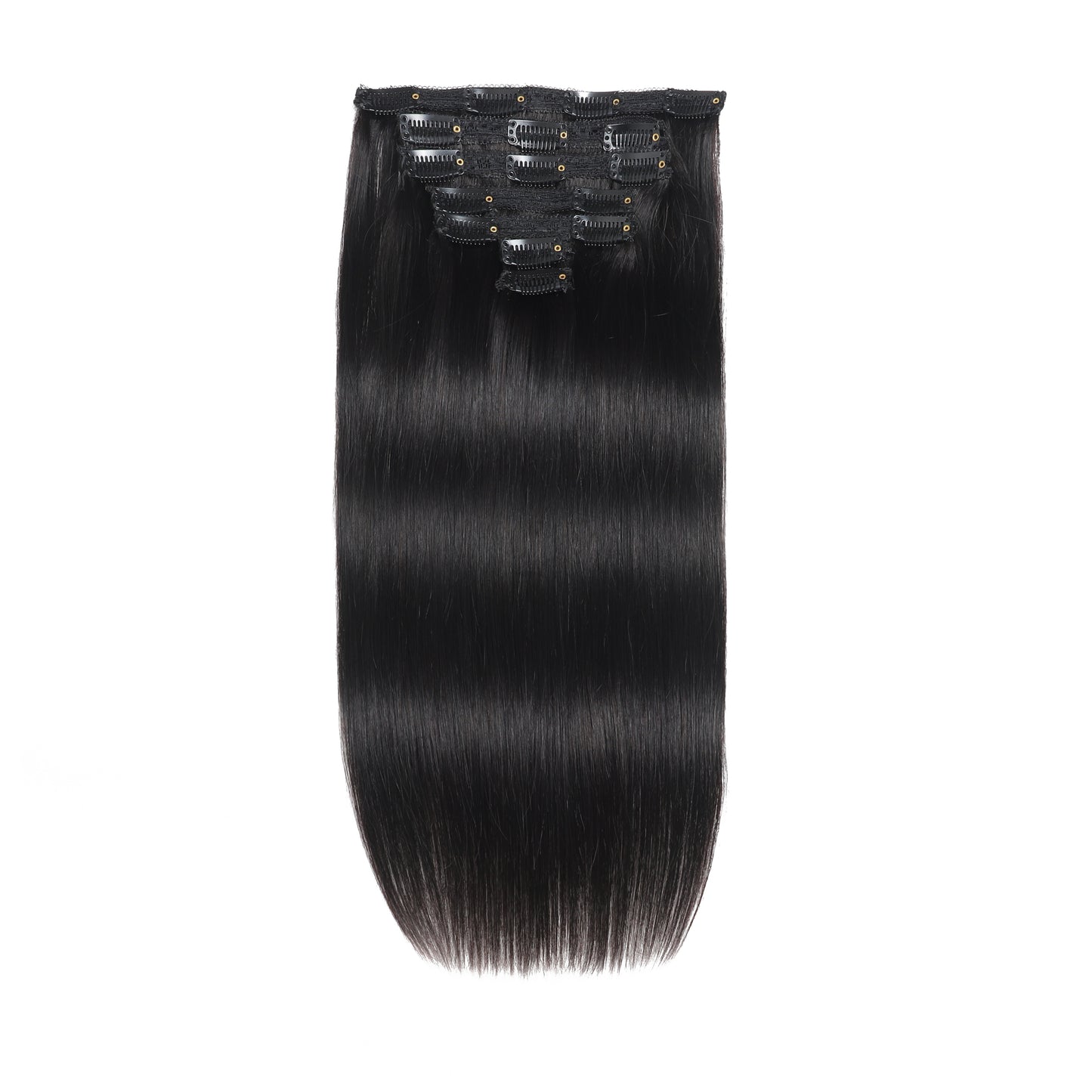 Clip in Hair Extensions Real Human Hair For Women