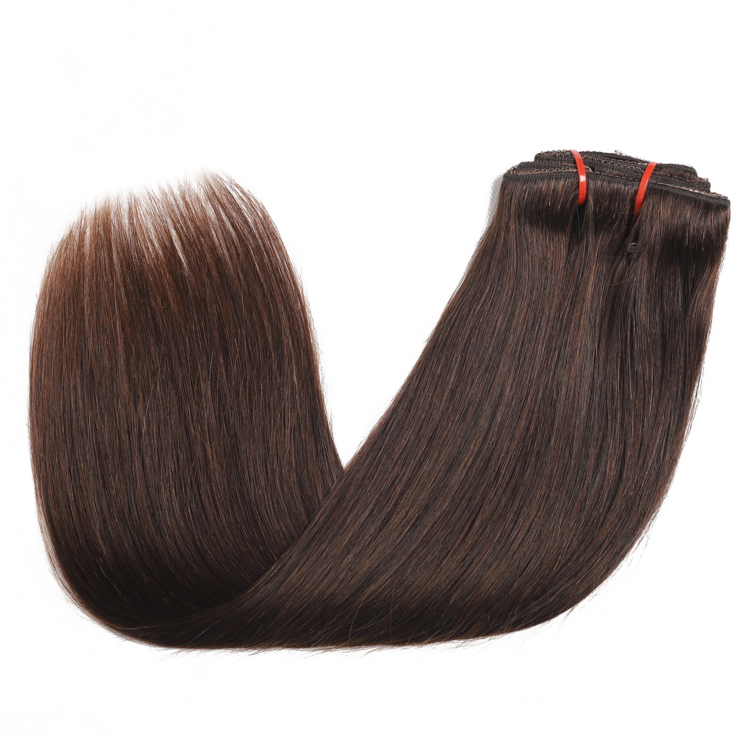 Clip in Hair Extensions #2 Real Human Hair For Women